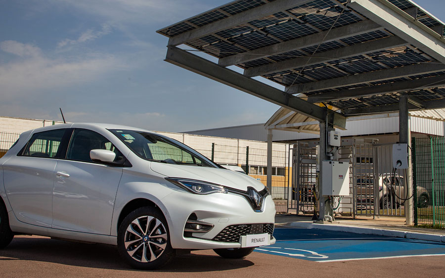 Como funciona a Garagem Fotovoltaica da Renault