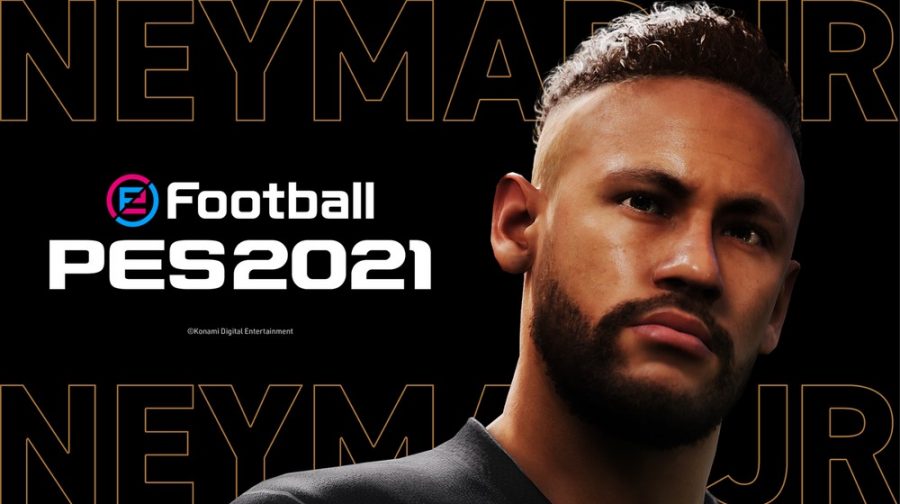 Neymar Jr. é um dos embaixadores do eFootball, que substitui o PES, ao lado de Messi — Foto: Divulgação/Konami