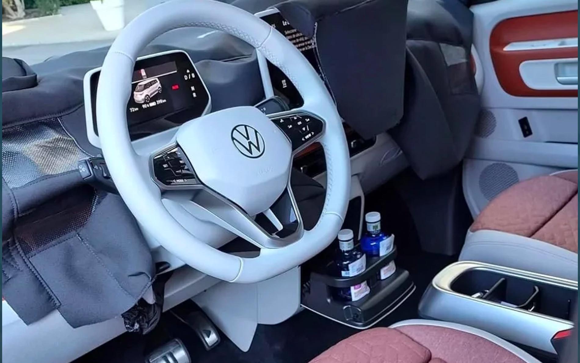 Interior do VW ID Buzz