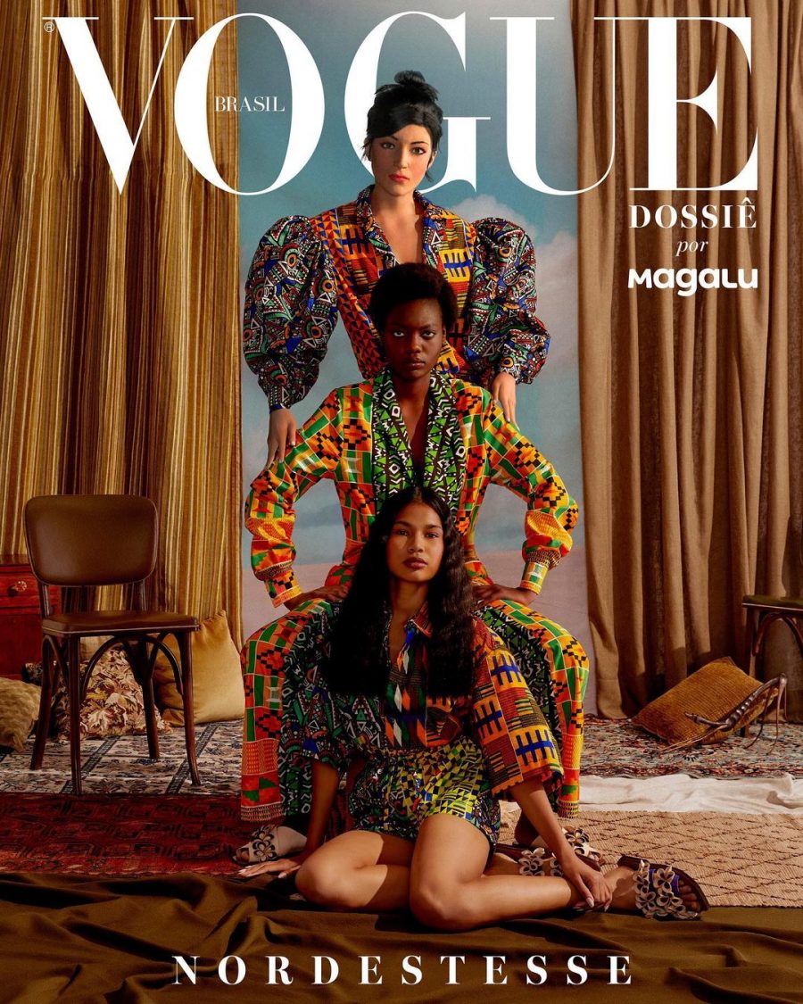 Lu, do Magalu, vira modelo de capa da Vogue