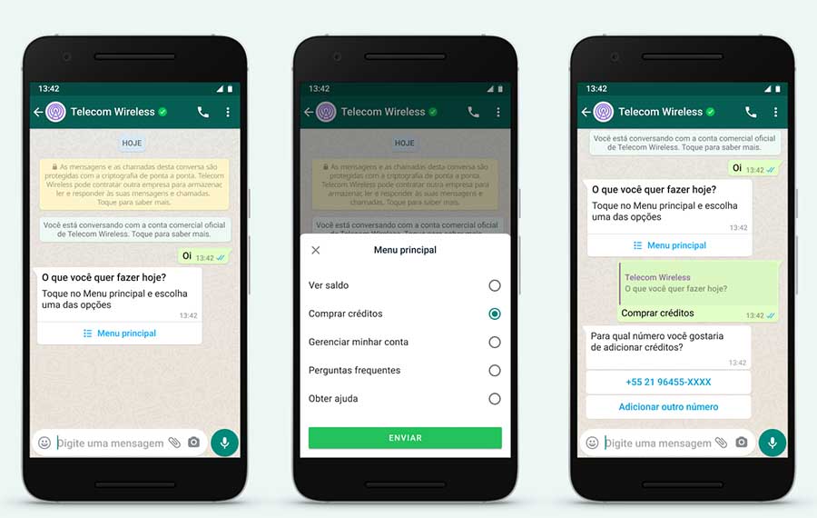 Cada vez mais pessoas estão usando o WhatsApp para conversar com empresas