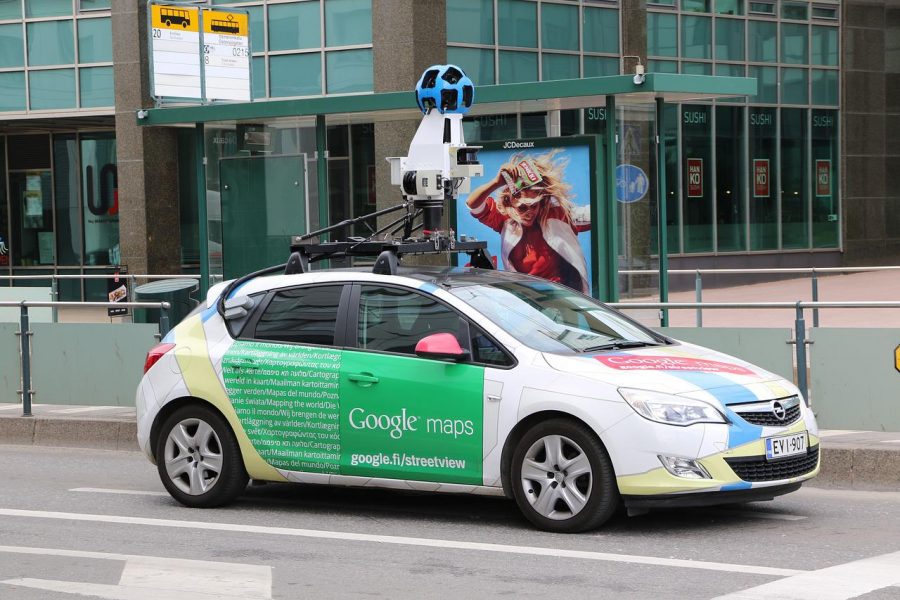 Carro do Google Maps