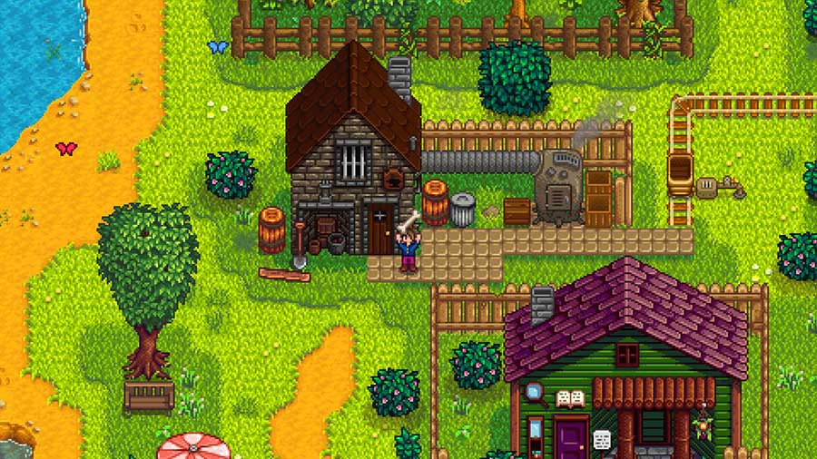 Stardew Valley foi fortemente inspirado na série Harvest Moon, com adições pelo criador do jogo, Eric Barone, para resolver algumas das deficiências destes jogos, aproveitando a oportunidade como um exercício para melhorar a sua própria programação e habilidade de design de jogos.