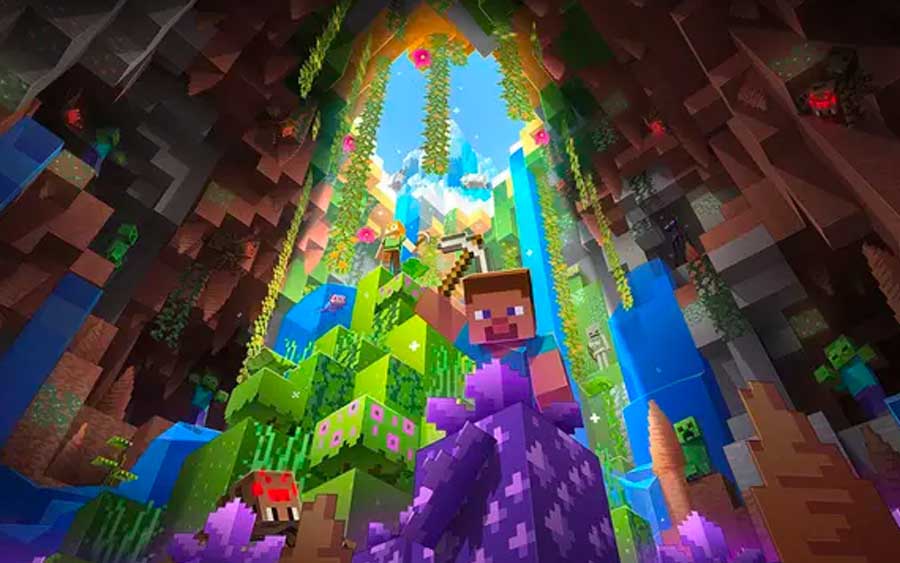 Download: Minecraft agrada online no PC e celular