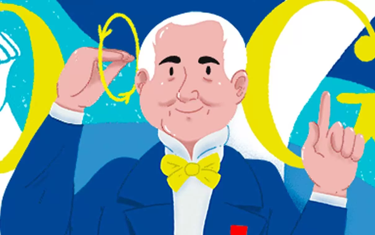 Quem é o professor surdo? Ferdinand Berthier ganha doodle
