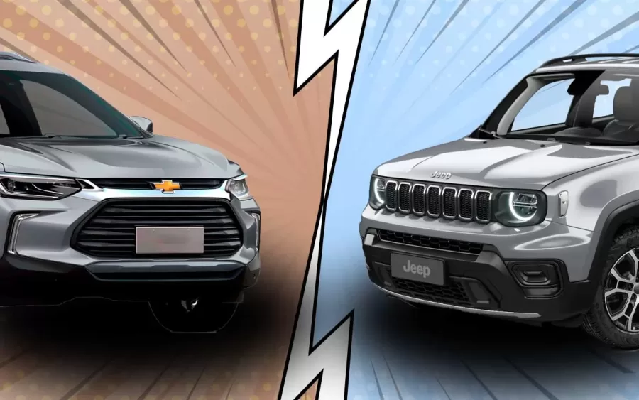 Quanto custa Renegade 2024? Comparativo com o Chevrolet Tracker