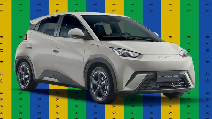 Quanto dura a bateria do BYD DOLPHIN MINI?