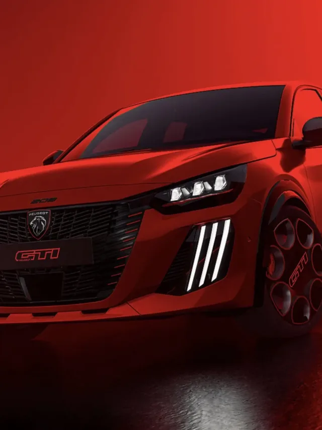 Peugeot E-208 GTi elétrico será revelado no Salão do Automóvel 2025