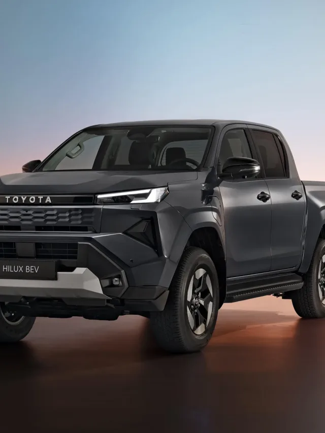 Nova Hilux 2026 estreia com motor elétrico e novo design