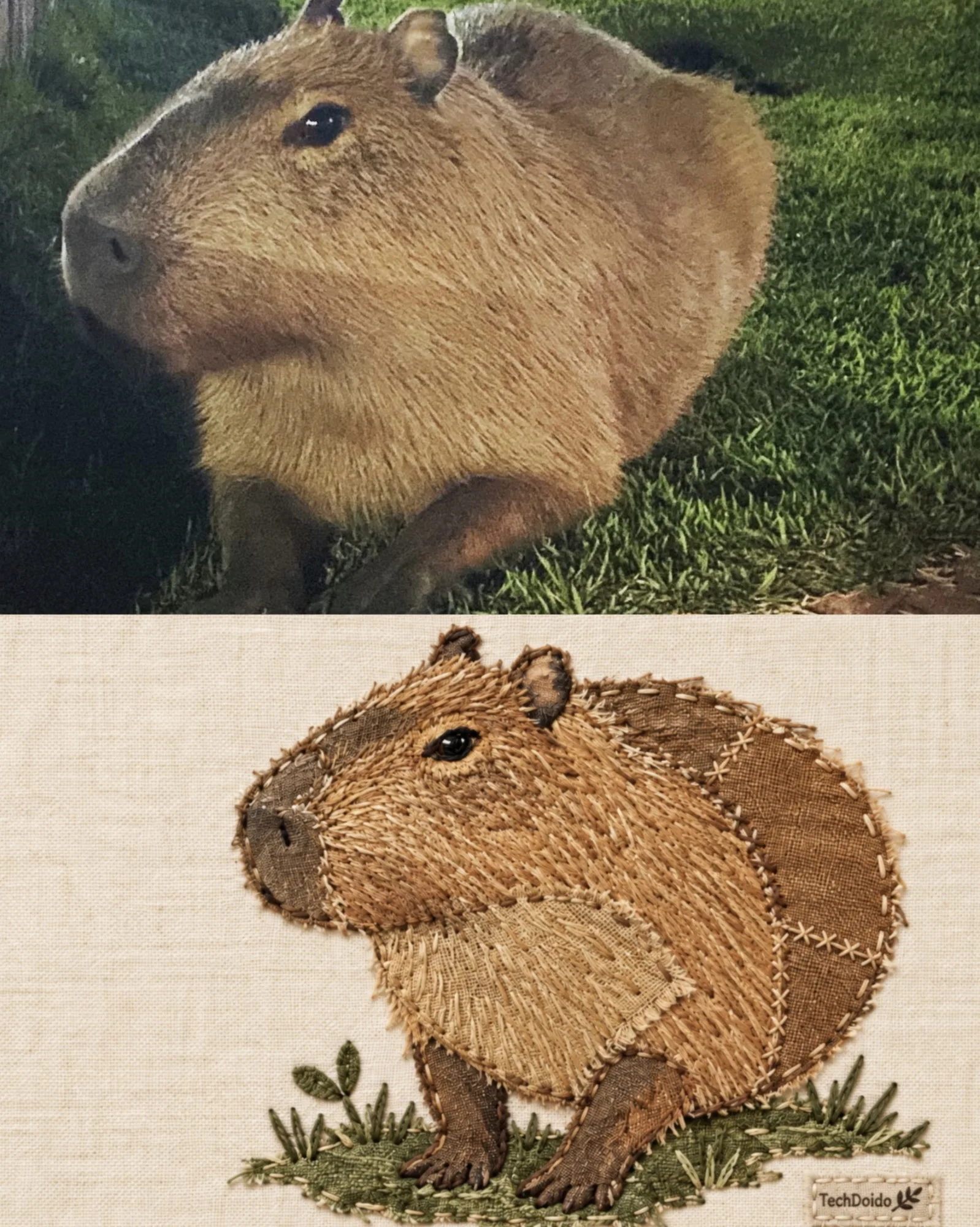 Transforme qualquer imagem em patchwork com este prompt e crie artes criativas, costuradas e cheias de personalidade em segundos!