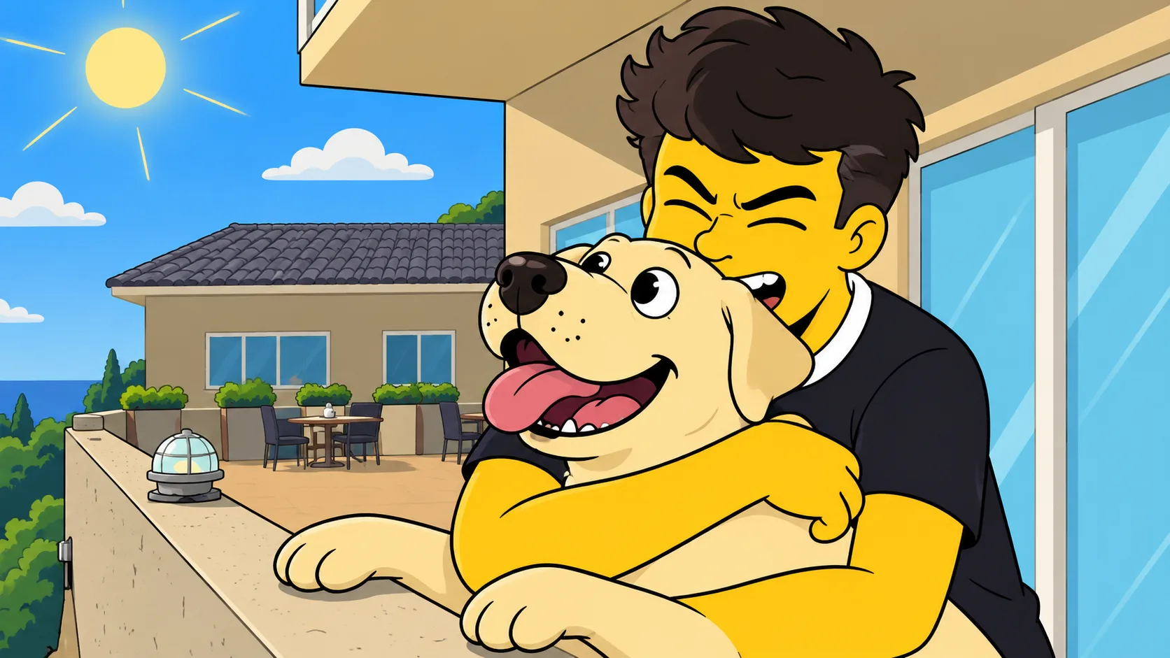 Transformar uma foto em uma imagem com o visual de Os Simpsons exige mais do que aplicar um filtro amarelo.